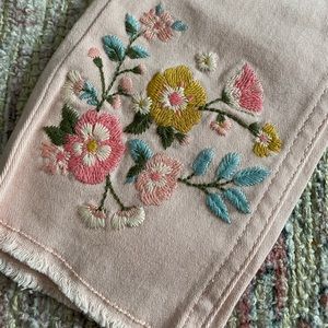 Blush Pink Skinny Jeans